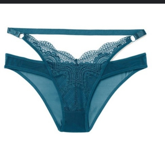 Adore Me-Kaia Cheeky Panty (Hunter Green)-M - Picture 3 of 4